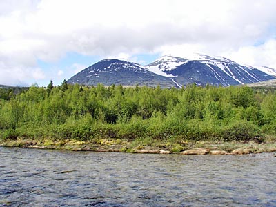 Norwegen - Das Atna-Tal erstreckt sich vor uns