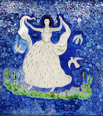 Norwegen - Hamar - Detail an Villa