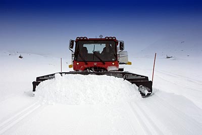 Norwegen - Hovden - Pistenbully