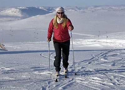 Norwegen - Hovden - erste Erfolge beim Langlauf