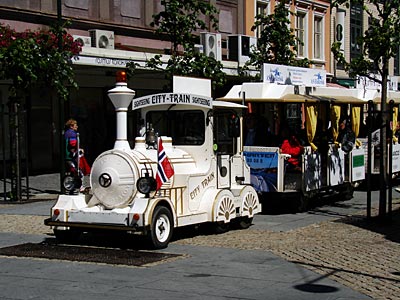 Norwegen - Kristiansand - City-Train