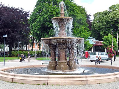 Norwegen - Kristiansand - Brunnen
