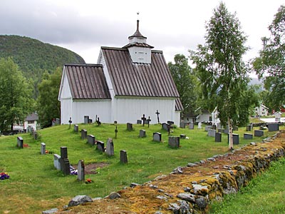 Nowegen - Setestal - Kirche in Bykle