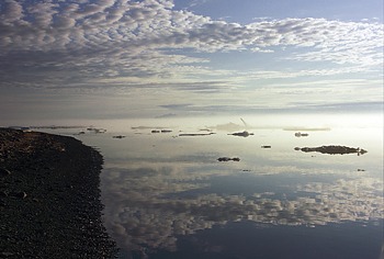 Norwegen Spitzbergen Meeresstimmung
