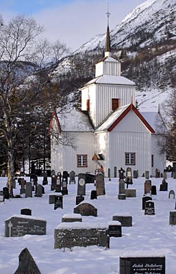 Norwegen - Rauland - Kirche
