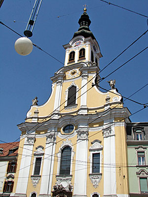 Österreich - Reiseführer Graz - Barmherzigenkirche
