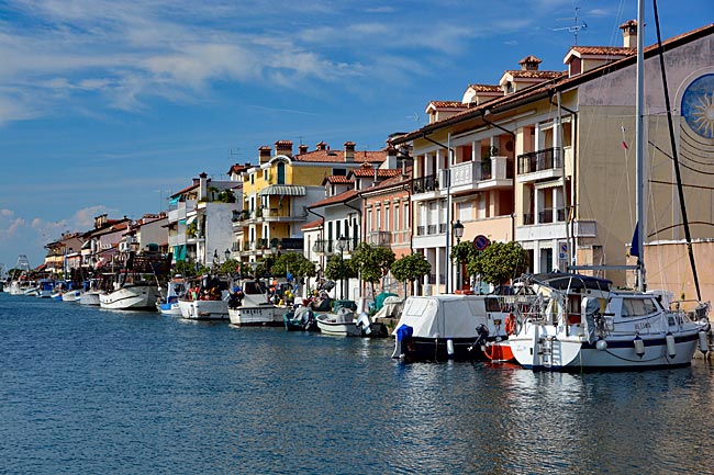 Alpe Adria Radweg - Ankunft in Grado. Ende des Alpa Adria Radwegs