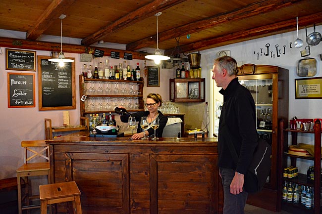 Alpe Adria Radweg - Weinprobe in der Osteria e Cucina „Marcurele“