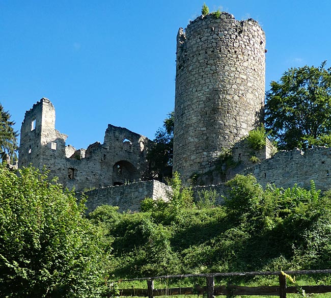 Oberösterreich - Mühlviertel - Burgruine Prandegg aus dem 13. Jahrhundert