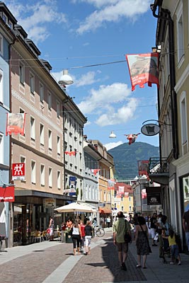 Österreich - in der Fußgängerzone von Lienz