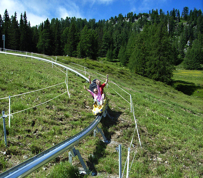 Nassfeld in Kärtnen - Sommerrodelbahn