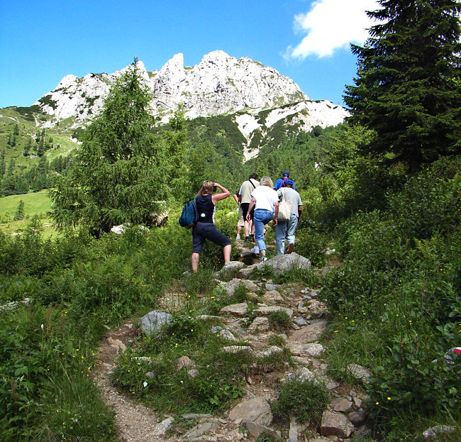 Nassfeld Kärnten - Wanderung