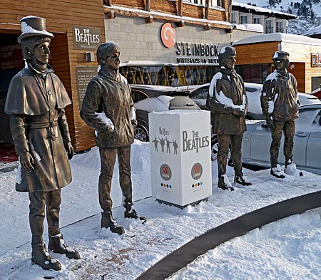 Österreich - Obertauern - Berühmte Gäste vergangener Zeiten. Die Beatles waren da