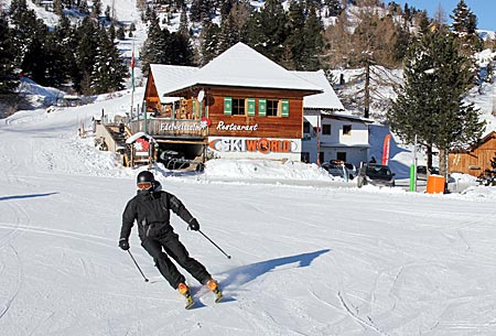 Österreich - Turracher Höhe - Skihütte