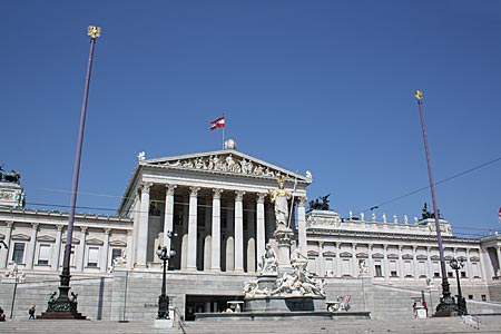 Wien - Parlamentsgebäude