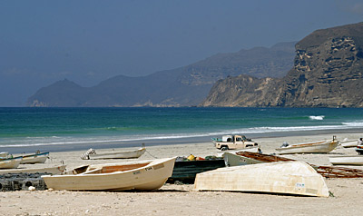 Strand in der Region Dhofar