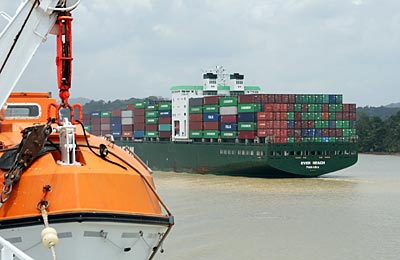 Panama - Panamakanal - Begegnungen im Gatun See 26 Meter über dem Meeresspiegel