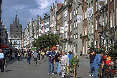 Langgasse in Danzig