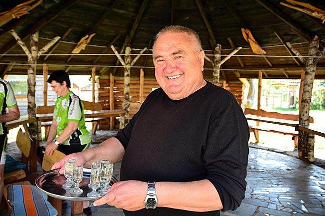 Polen - Green-Velo-Radweg - Agrotourismus Korzyna mit Übernachtungsmöglichkeiten für Radfahrer