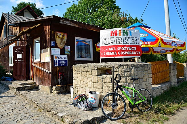 Polen - Green-Velo-Radweg - Kiosk