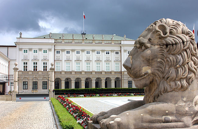 Polen, Warschau, Präsidentenpalast