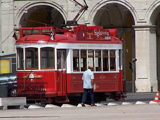 Portugal Alentejo Straßenbahn