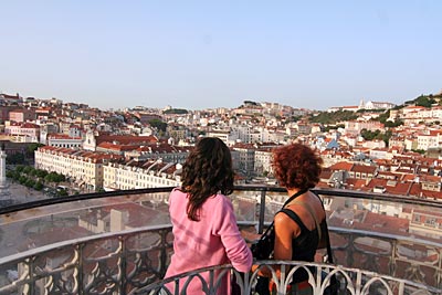 Portugal - Lissabon - Blick über die Stadt