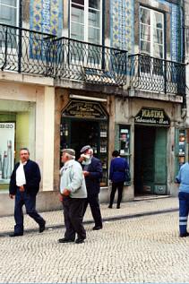 Portugal / Lissabon / Hauswand m. Kacheln
