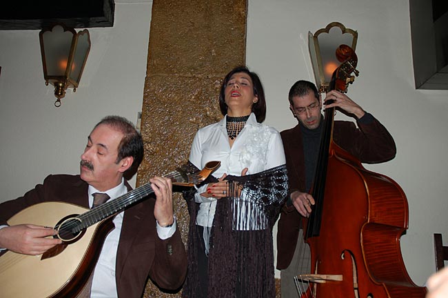 Fado-Konzert im "Clube de Fado", Alfama, Lissabon, Portugal