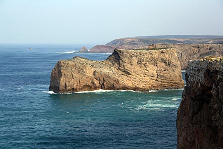 Portugal - am Ende der Ecovia litoral auf dem Kap