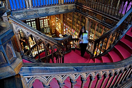 Portugal - Porto - Livraria Lello & Irmão innen