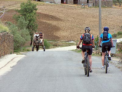 Zentral-Portugal - Bikerinnen