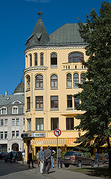 Katzenhaus am Livenplatz, Riga