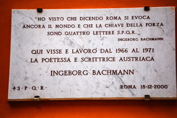Ingeborg Bachmann, Rom
