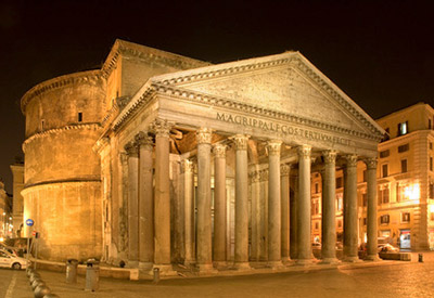 Das Pantheon am Abend (Foto: © fabiomax - Fotolia.com)