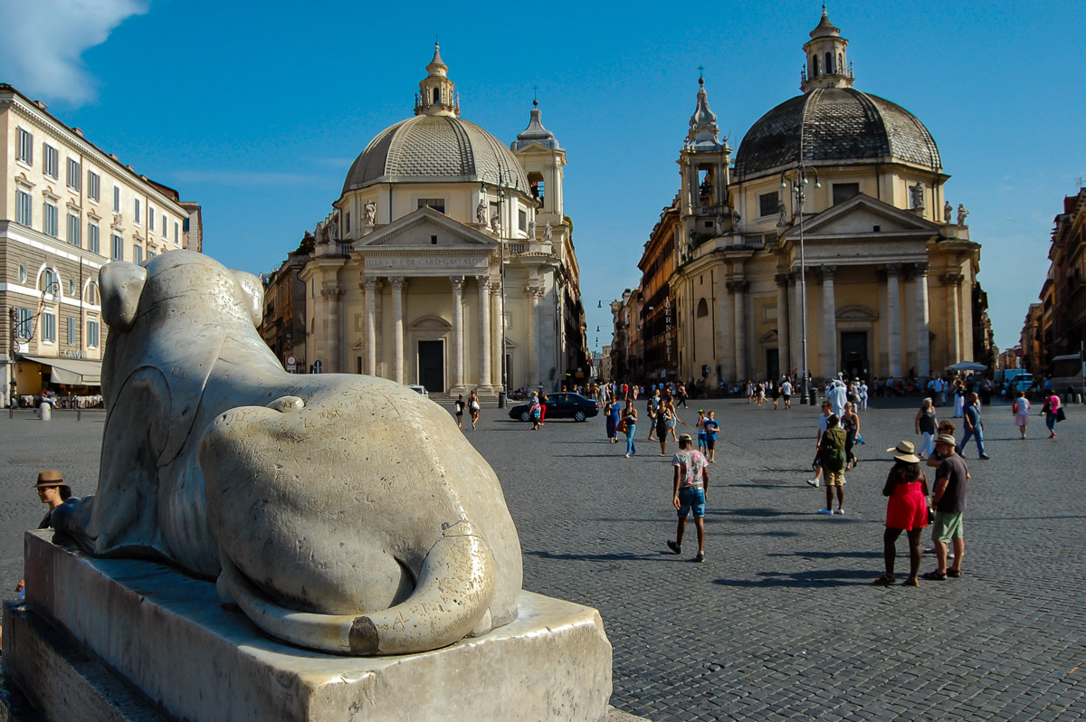Rom: Die Zwillingskirchen