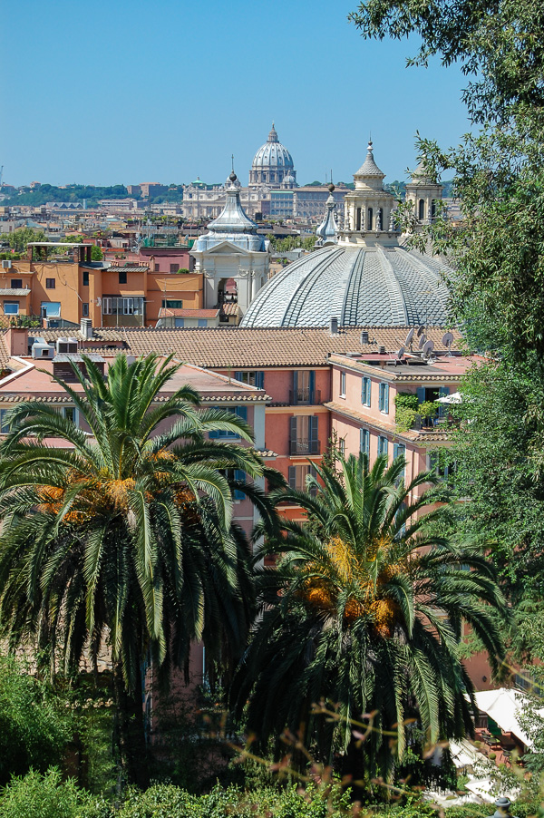Rom: Blick vom Pincio