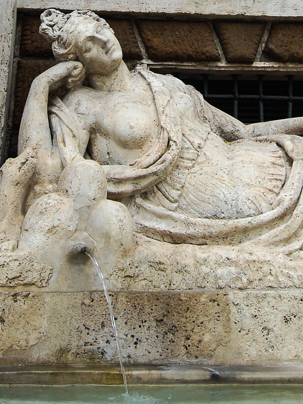 Rom: Quattro Fontane, Diana-Brunnen