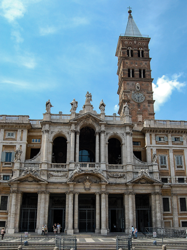 Rom: Santa Maria Maggiore, Hauptportal