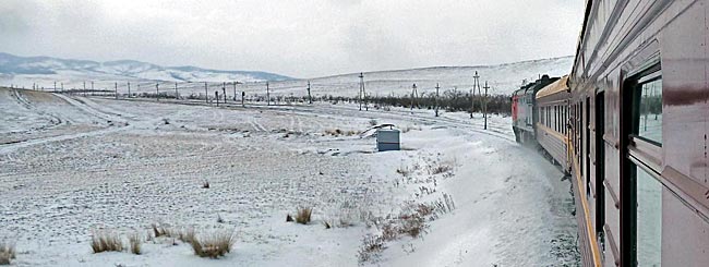 Transsibirische Eisenbahn - Moskau - Ulan Bator