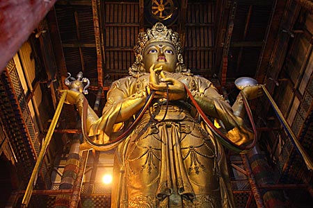 Transsibirische Eisenbahn - Ulan Bator - Im Gandankloster der mongolischen Hauptstadt