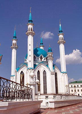 Russland - Transsibirische Eisenbahn - Kasan Kul Scharif Moschee