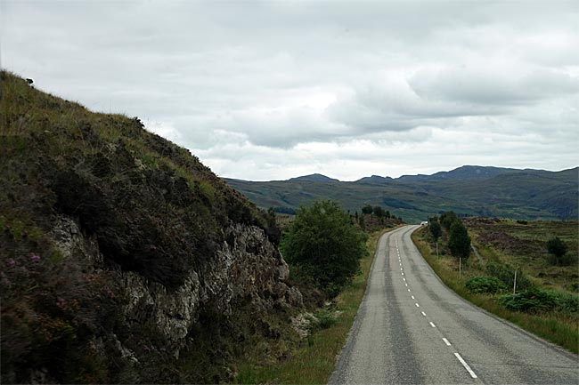 Schottland - Ullapool am Loch Broome - Landschaft