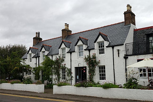 Schottland - Ullapool am Loch Broome - Häuser