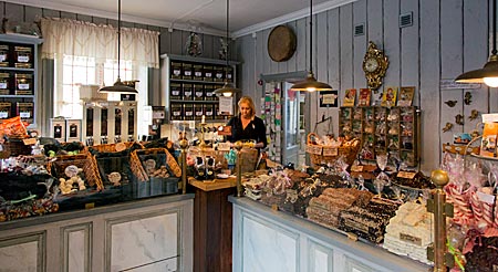 Schweden - Bonbon und Schokoladenladen im Kronhuskvarteret in Göteborg, Foto: Robert B. Fishman, ecomedia