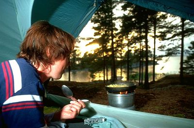 Schweden Dalsland Zelt