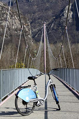 Schweiz - Tessin - Mit dem E-Bike (Typ Flyer C-5 Premium) in die Berge