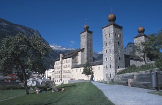 Schweiz - Stockalperschloss in Brig