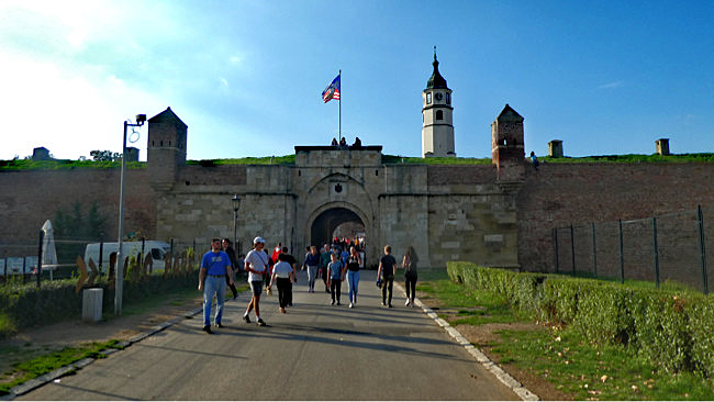 Serbien - Alt-Belgrad, Kalemegdan Festung