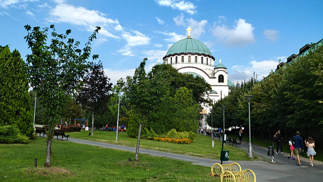 Serbien - Alt-Belgrad, City, Sveti Sava Kirche